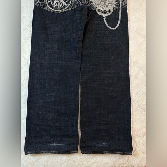 RMC rangy mountain company jeans men’s 42 SyncBlue design Tokyo Japan red monkey - Picture 3 of 14